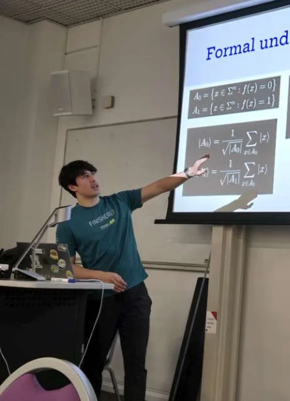 Presenting QAOA at a seminar