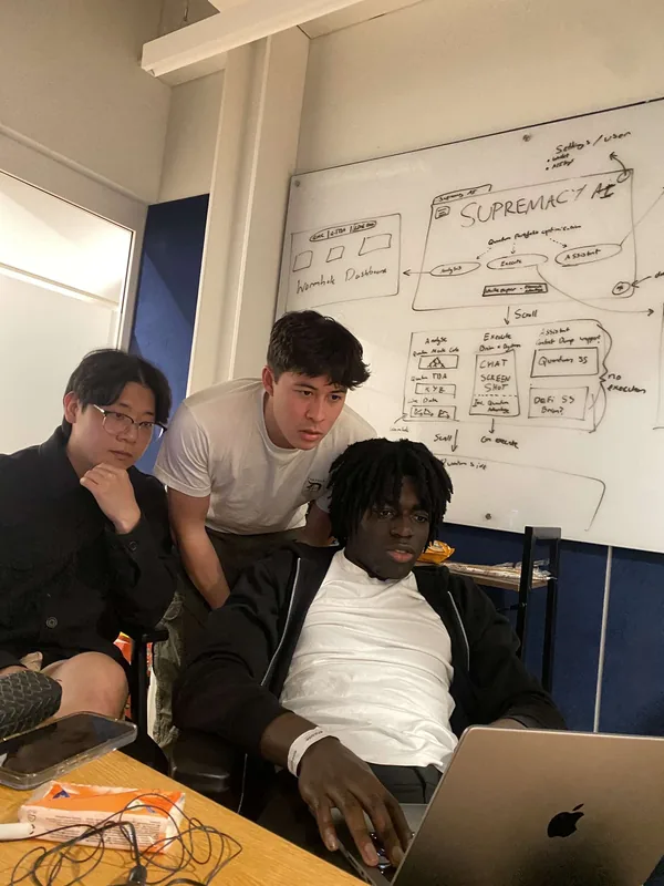 Working with the team